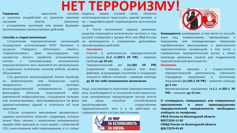 НЕТ ТЕРРОРИЗМУ!.